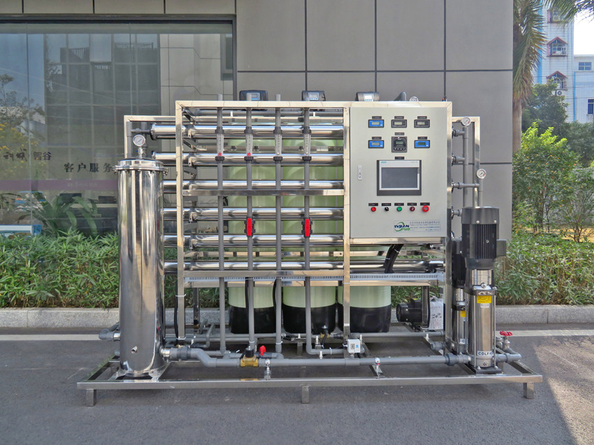 1T/H全自動兩極反滲透純水設(shè)備,1噸二級反滲透純凈水設(shè)備